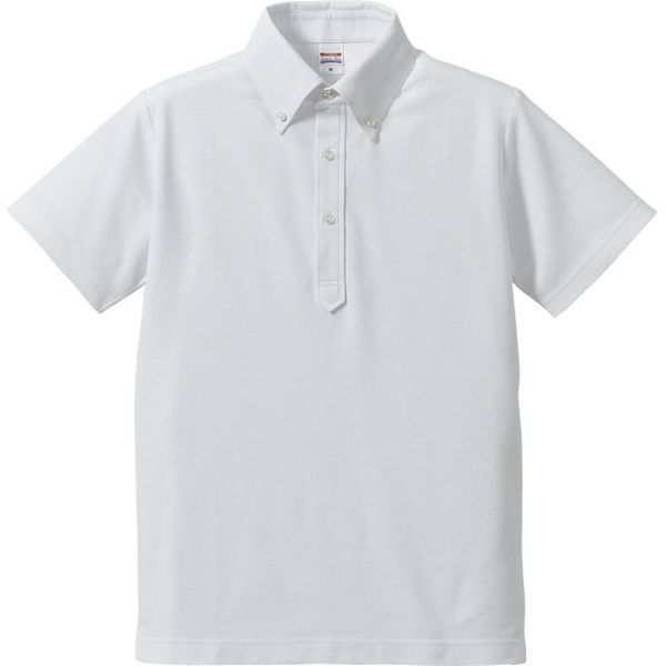 キャブ ５．３オンスドライ ＣＶＣ ポロシャツ（ボタンダウン） M ホワイト 505201 1セット(2入)（直送品）