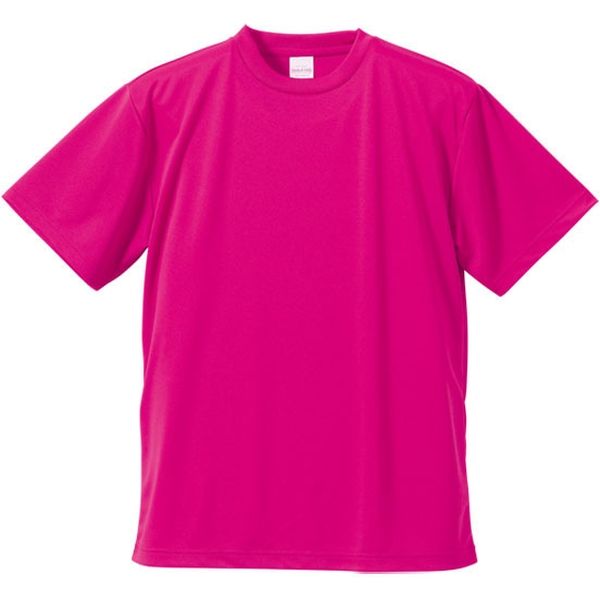 キャブ ４ . １オンス ドライＴシャツ ＢＩＧサイズ 男女兼用 XXXXL トロピカルピンク 590001C 1セット(5入)（直送品）