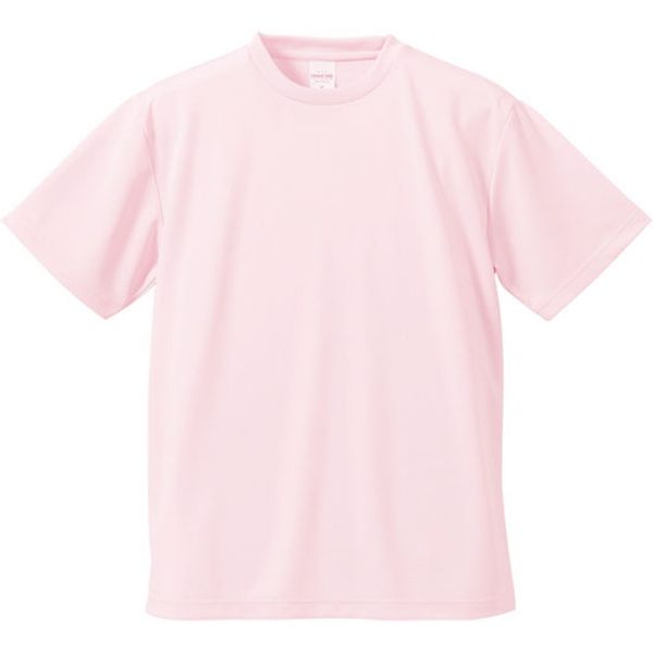 キャブ ４ . １オンス ドライＴシャツ ＢＩＧサイズ 男女兼用 XXXL ベビーピンク 590001C 1セット(5入)（直送品）