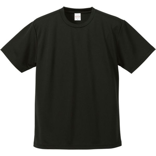 キャブ ４ . １オンス ドライＴシャツ 120 ブラック 590002C 1セット(5入)（直送品）