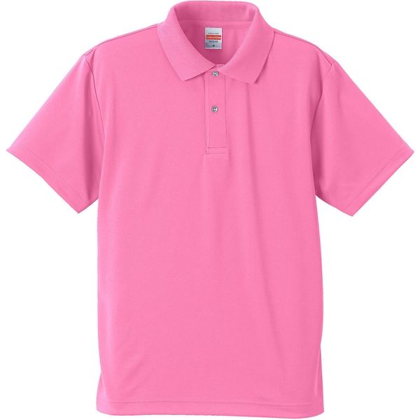 キャブ ４．１オンス ドライポロシャツ XS ピンク 591001 1セット(3入)（直送品）