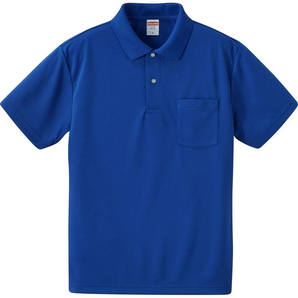 キャブ ４．１オンス ドライアスレチックポロシャツ（ポケット付） コバルトブルー CAB 591201 84 XL 1着（直送品）