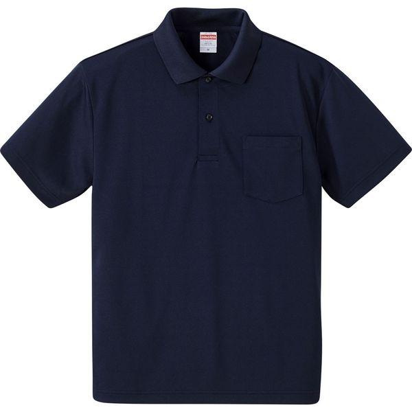 キャブ ４．１オンス ドライアスレチックポロシャツ（ポケット付） ネイビー CAB 591201 86 XL 1着（直送品）