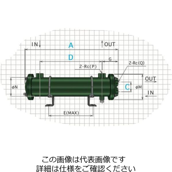 神威産業 オイルクーラー SL-305-W2 1台（直送品） - アスクル