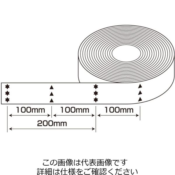 バクマ工業（BAKUMA） トミジテープ TAPE-30X20M 1セット（2巻）（直送品）