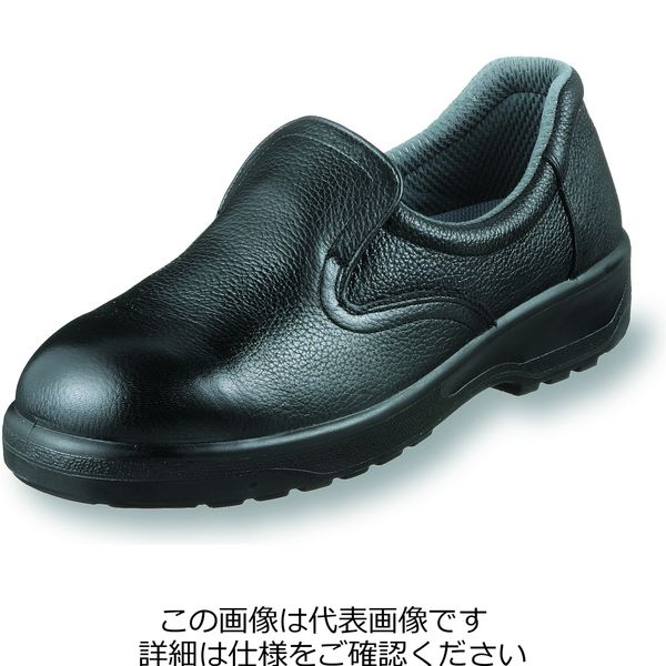 エンゼル ポリウレタン2層スリッポン安全靴（鋼製先芯） EEE 23.5cm AG117-23.5 1足（直送品）