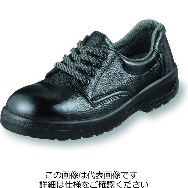 エンゼル ポリウレタン2層安全短靴(鋼製先芯) EEE 23.5cm AG112-23.5 1足（直送品）