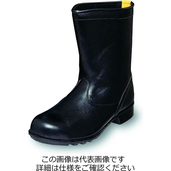 エンゼル 静電安全半長靴（鋼製先芯） EEE 23.5cm AS311-23.5 1足（直送品）