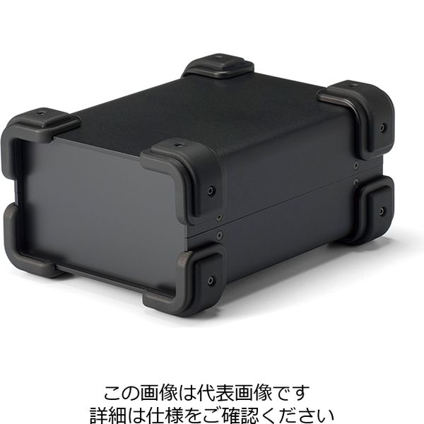 タカチ電機工業 コーナーガード付アルミケース UCG20-9-14BB 1台（直送品） 5,584円