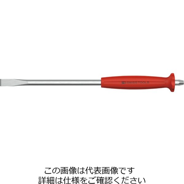 ピービ―スイスツールズ 電工用平タガネ グリップ付 刃先幅12mm 胴サイズ10mm 全長250mm 820.HG5 1本（直送品）