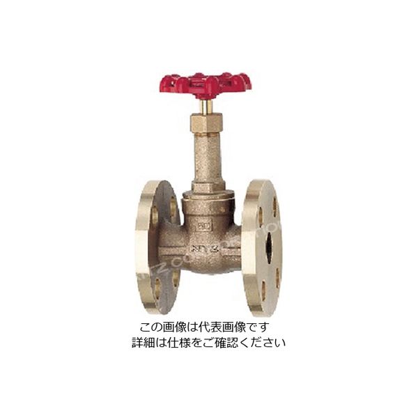 キッツ LB 青銅ゲート弁【フランジ・JIS10K】 LB_65A 1台（直送品）