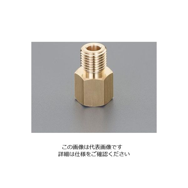 エスコ（esco） G1/4”xRc1/4” ねじ変換アダプター 1セット（10個