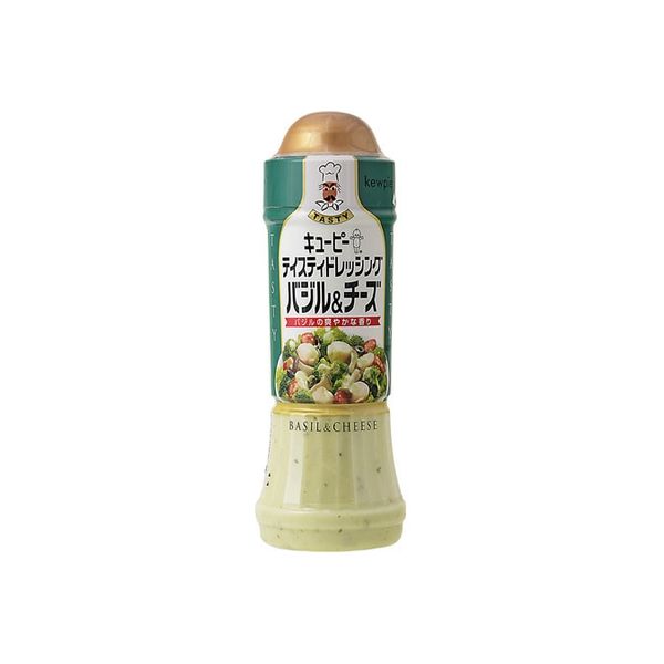 キユーピー ＱＰ テイスティドレ バジル＆チーズ 210ml x12 2314139 1箱(12P入)（直送品）