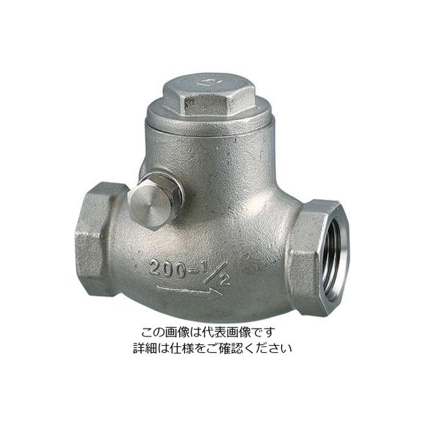 エスコ Rc1・1/4” スイングチャッキバルブ EA465AC-12 1個（直送