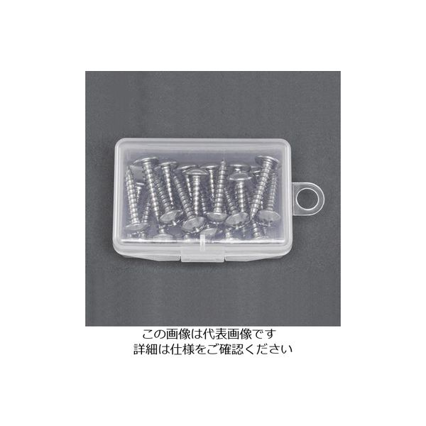 エスコ 3.5x 12mm トラス頭タッピングビス(ユニクロ/20本) EA949AK-119 1セット(600本:20本×30パック)（直送品）