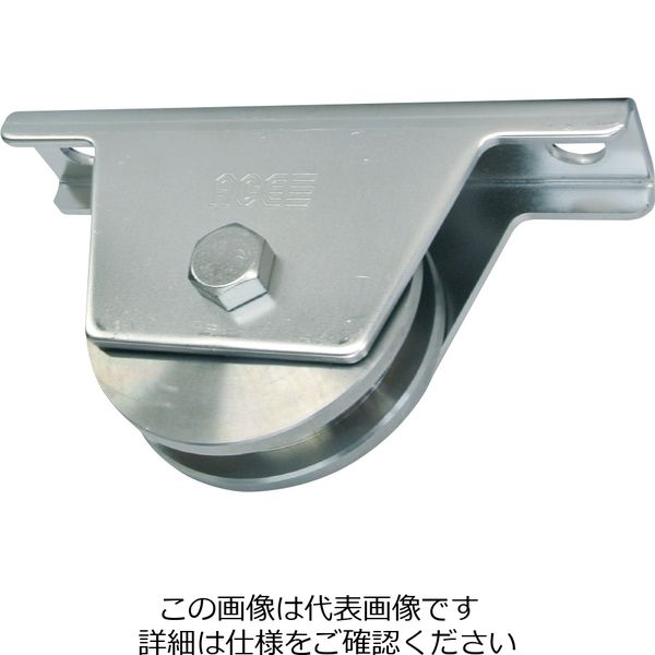 杉田エース エースSUS重量戸車100VH兼用型 152134 1個（直送品）