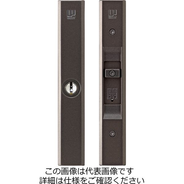 WEST inx シルバー万能取替引戸錠333-S2305-ST 333-S2305-ST 1個（直送品）