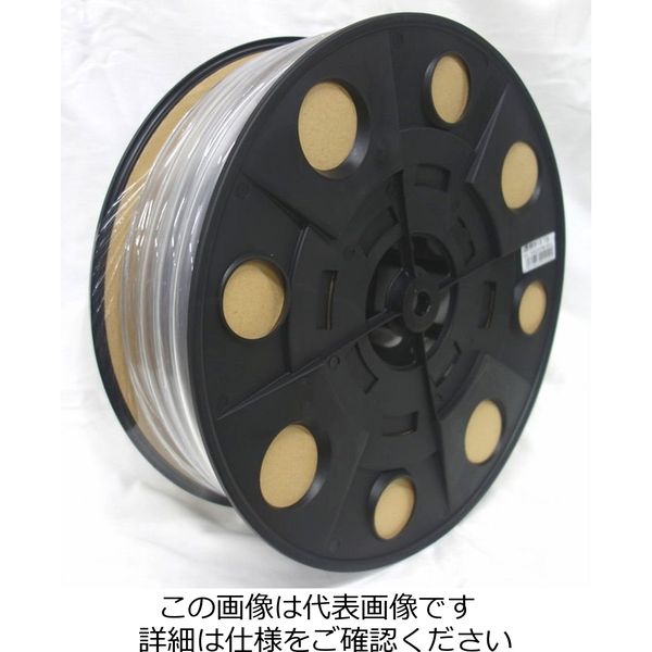 カクイチ 透明ホース 19MMX23MM 20M TH19X23-20 1セット(2巻)（直送品）