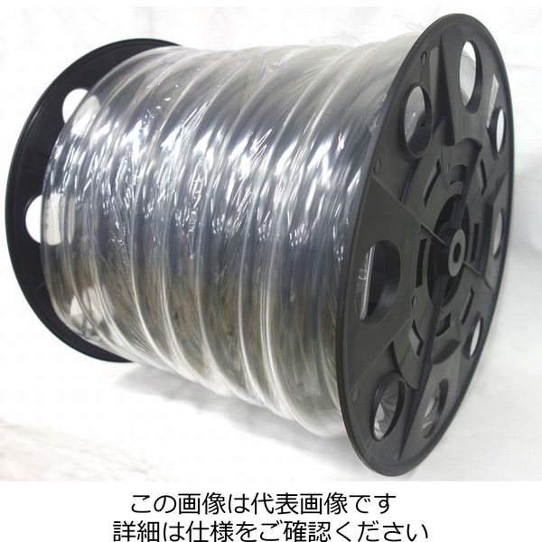 カクイチ 透明ホース 32MMX38MM 15M TH32X38-15 1巻（直送品）