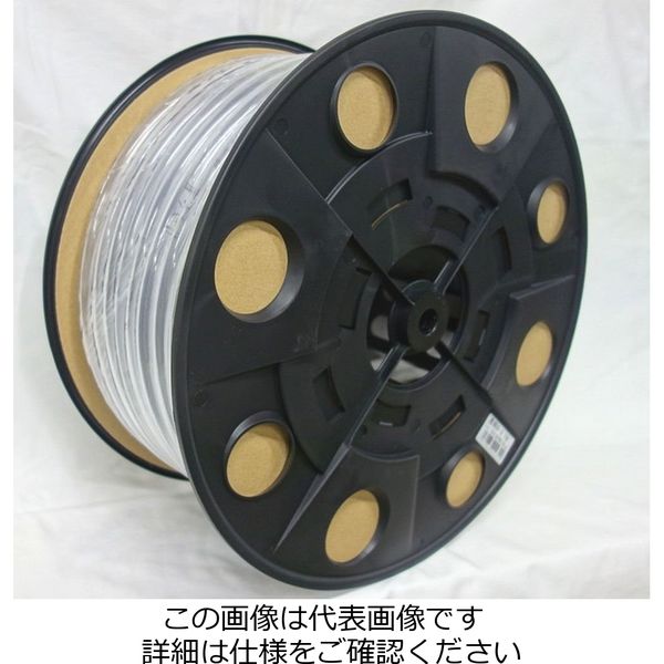 カクイチ 透明ホース 15MMX18MM 50M TH15X18-50 1巻（直送品）