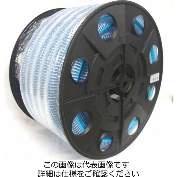 カクイチ インダススパイラルソフトホース 25.4MMX33.4MM 20M SSH25.4X33.4-20 1巻（直送品）