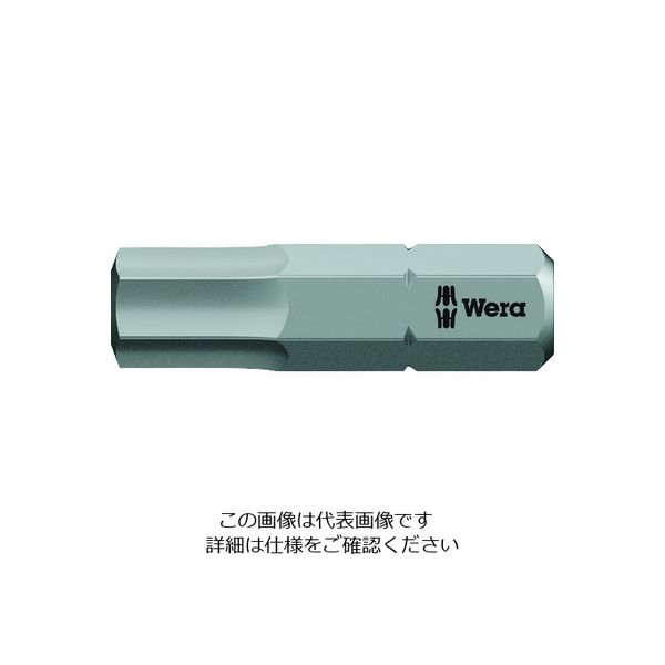 Wera Werk 840/1 BTZ ヘックスプラスビット 6.0 x 25 mm 056687 1本 195-2942（直送品）
