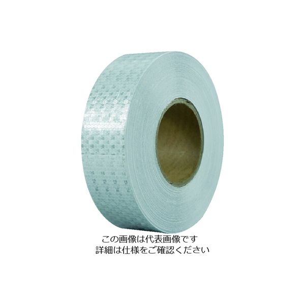 セーフラン安全用品 セーフラン 高輝度反射テープ 白 幅50mm×50m 14352 1巻 206-8980（直送品）