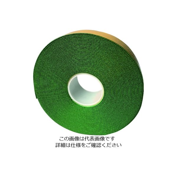 セーフラン安全用品 セーフラン 高耐久反射ラインテープ 100×2mm 20m 緑 12379 1巻 206-8949（直送品）