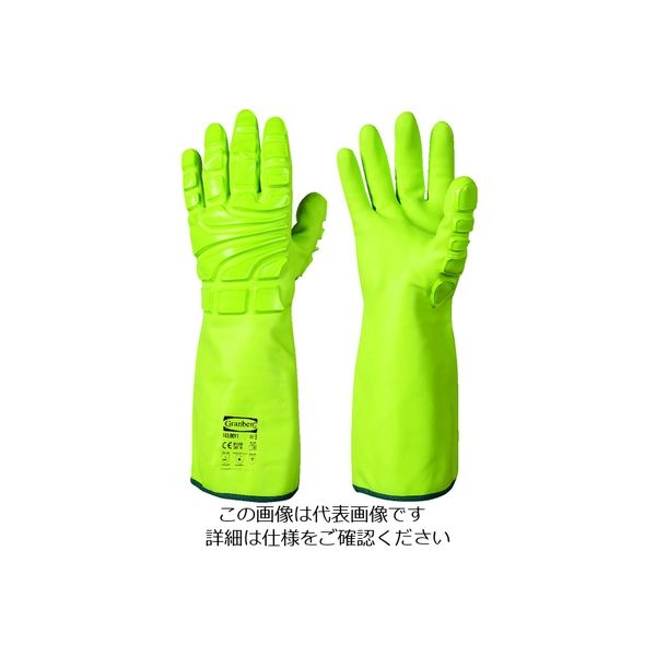 Granberg 耐切創繊維耐衝撃手袋 耐薬モデル 115.9011 M 115.901108 1双 206-4644（直送品）