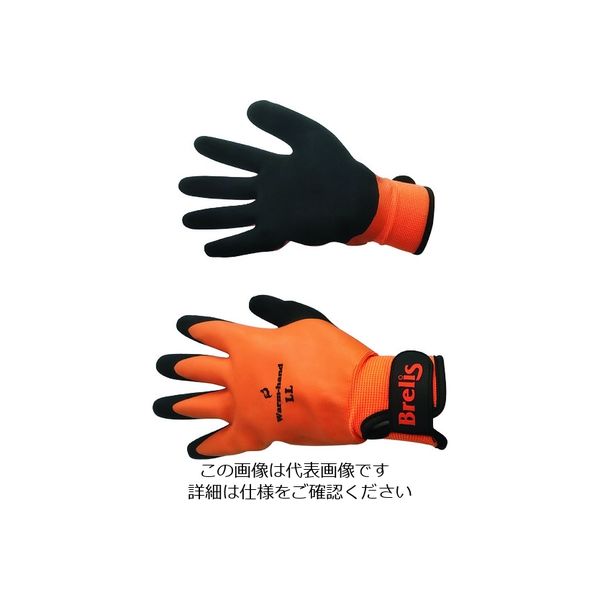 富士手袋工業 富士手袋 防水防寒マジック付手袋 LL 25-15-LL 1双 195-1428（直送品）