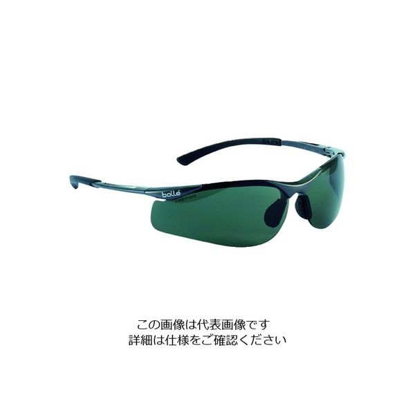 Bolle Safety 二眼型保護メガネ(フィットタイプ) コントゥア 偏光レンズ ブラック 1652107 1個 206-4611（直送品）