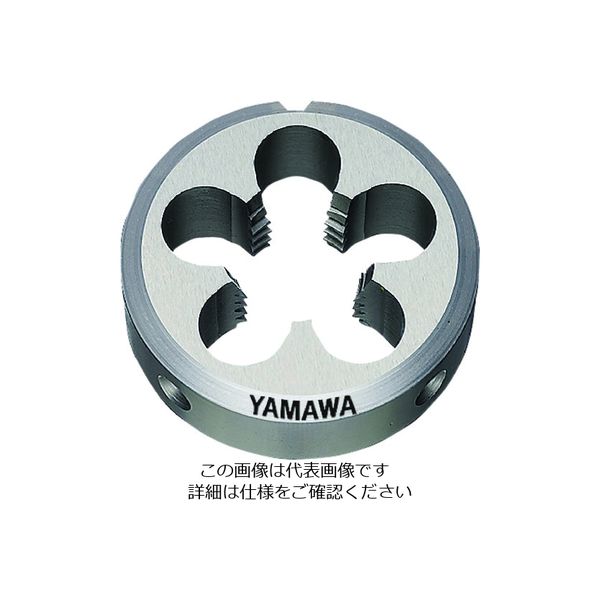 彌満和製作所 ヤマワ 管用平行ねじ用ソリッドダイス D PF 1/8ー28 38径 D-PF-1/8-28-38 1個 200-3834（直送品）