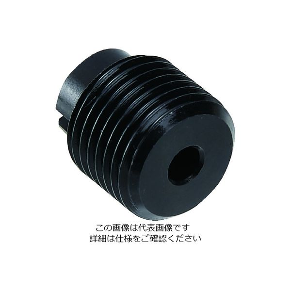 トラスコ中山 TRUSCO NC旋盤用コレットホルダ クーラント用バックアップスクリュー ER32用 BK-ER32C-M24P1.5 1個（直送品）