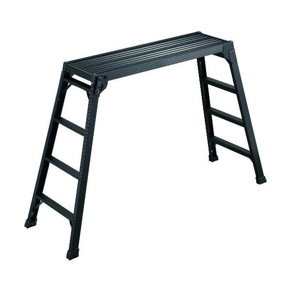 長谷川工業 ハセガワ アルミ製 足場台 ブラック DRXB-1098A 1台 211-6002（直送品）