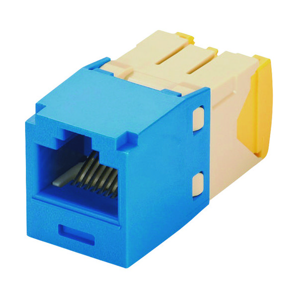 PANDUIT カテゴリ5E モジュラージャック(細径タイプ) TGタイプ 28・30AWG 青 CJT5E88TGBU 1個（直送品）