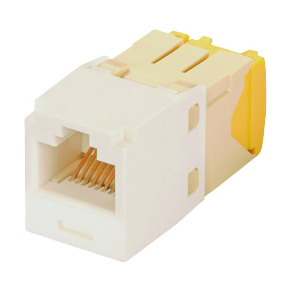 PANDUIT カテゴリ5E モジュラージャック(細径タイプ) TGタイプ 28・30AWG 白 CJT5E88TGWH 1個（直送品）