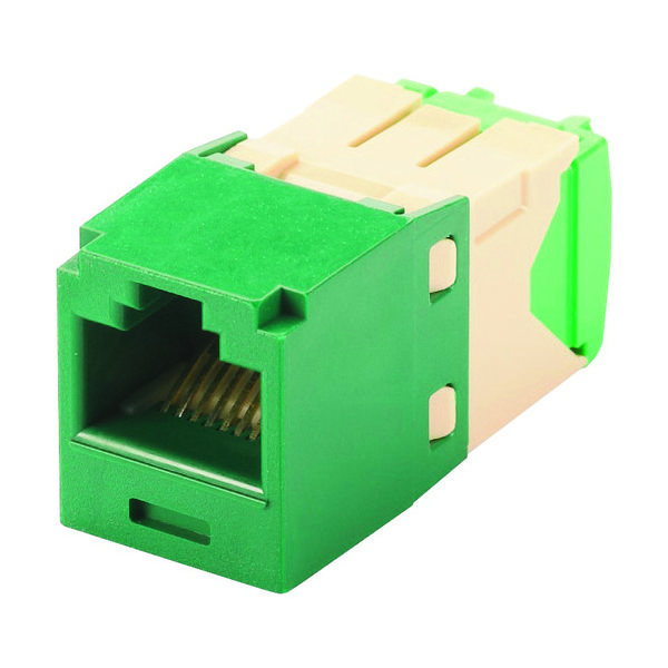 PANDUIT カテゴリ6 モジュラージャック(細径タイプ) TGタイプ 28・30AWG 緑 CJT688TGGR 1個（直送品）