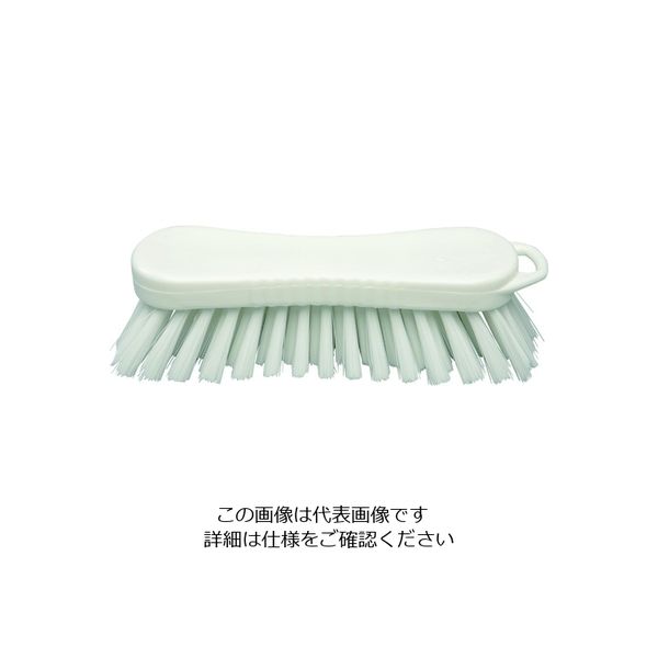 バーテック バーキュートプラスハンドスクラブブラシ 白 BCPーSBW 69150631 1個(1本) 195-4269（直送品）