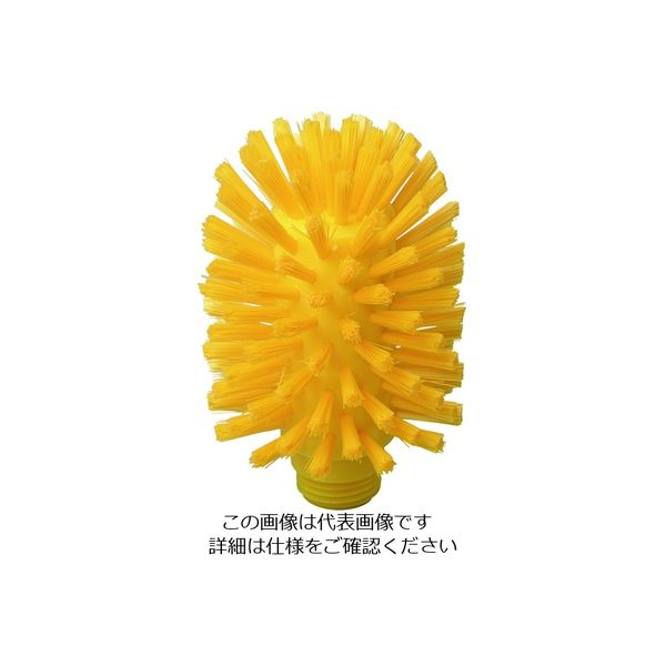 バーテック バーキュートプラス ボトルブラシ ヘッド 90 黄 BCPーB90Y 69471334 1本 201-8410（直送品）