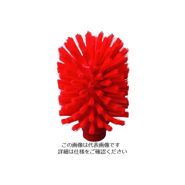 バーテック バーキュートプラス ボトルブラシ ヘッド 90 赤 BCPーB90R 69471333 1本 201-8509（直送品）