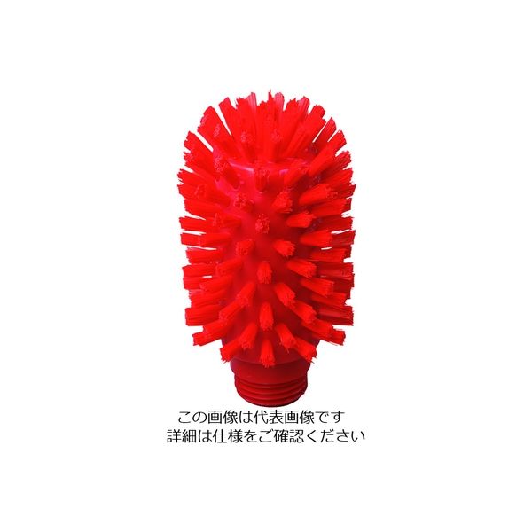 バーテック バーキュートプラス ボトルブラシ ヘッド 80 赤 BCPーB80R 69471323 1本 201-6898（直送品）