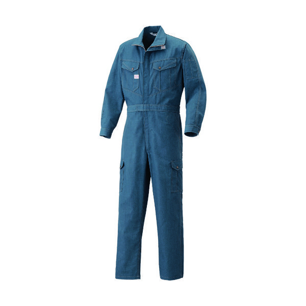 山田辰 AUTOーBI つなぎ服6300ー001ネイビーブルーー3L 6300-001-3L 1着 137-0864（直送品）