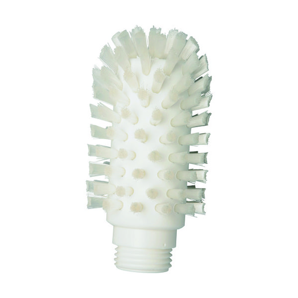 バーテック バーキュートプラス ボトルブラシ ヘッド 63mm 白 BCPーB63W HACCAP対応 69471211 1本（直送品）