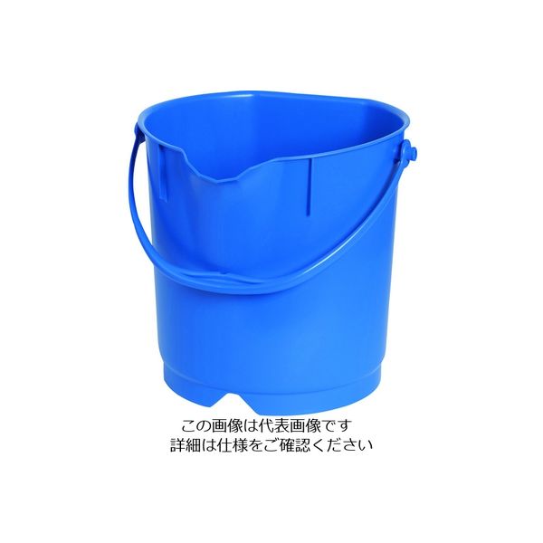 バーテック バーキュートプラス カラーバケツ 9L 青 BCPーCB9B 69801022 1個 195-3998（直送品）