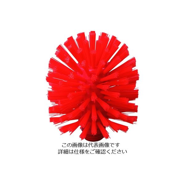 バーテック バーキュートプラス ボトルブラシ ヘッド 120 赤 BCPーB120R 69471533 1本 201-8444（直送品）