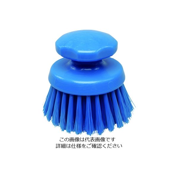 バーテック バーキュートプラス ハンドブラシ丸型 ソフト青 BCPーRHSB3B 69541342 1本 202-0056（直送品）