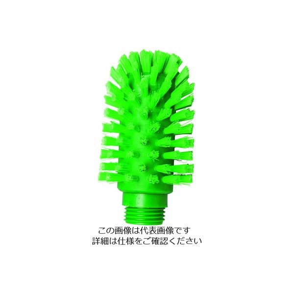 バーテック バーキュートプラス ボトルブラシ ヘッド 63 緑 BCPーB63G 69471215 1本 201-8516（直送品）