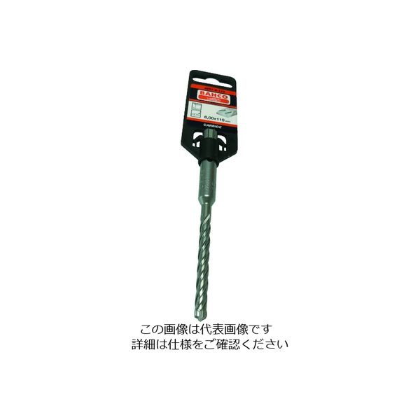 BAHCO コンクリートドリル SDSプラス 4 CUTTERS 全長110mm 刃径6mm 4651-6-110 1本（直送品）