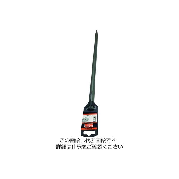 バーコ コンクリートハンマーオプション チゼル SDS MAX 全長600mm 先端幅24mm 4659-FLAT -60 1本（直送品）