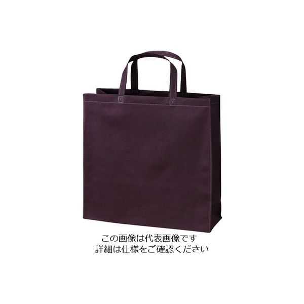 エーワン ベーシックトート75 小 ダークブラウン LC0450AG20 1袋(20枚) 206-4597（直送品）